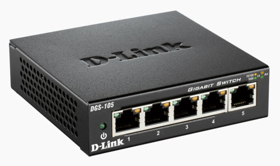 D-Link DGS-105/E Gigabit Switch