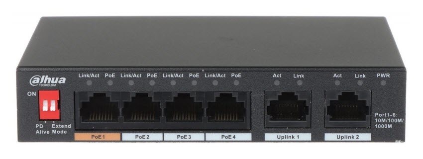 Dahua PFS3006-4GT-60-V2 PoE switch